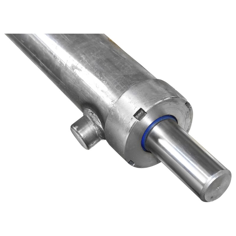 Cilindru hidraulic 750 mm filet M20 cu racord hidraulic fi20